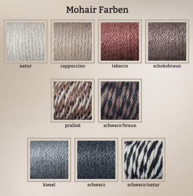 Mohair Farbe 1