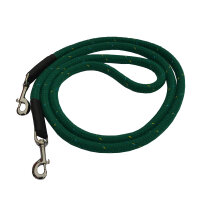 Seilzügel aus Kammgarn grün (Polyester)