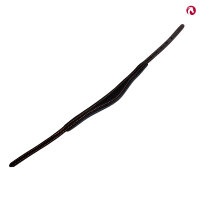 Bithänger, Semizaum "Baraya" anatomisch, moccafarben mit Karabiner