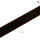 Bithänger "Bocana" schwarzes Leder mit Karabiner silberfarben (vernickelt),rot