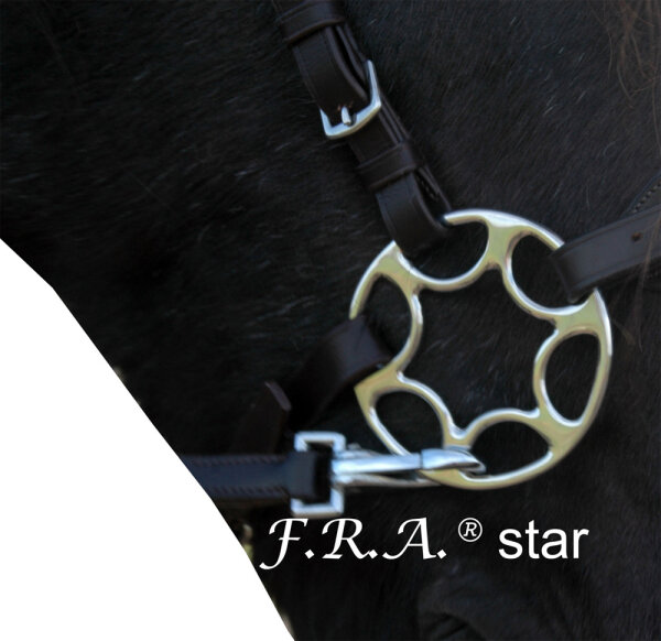 F.R.A. Star Noseband schwarz Cob/VB