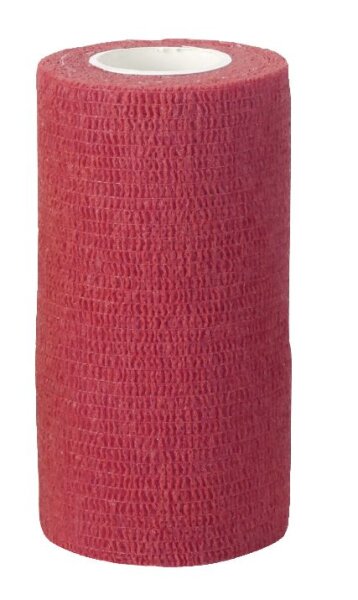 selbsthaftende Bandage "Equilastic" rot