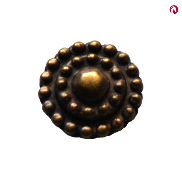 brass button